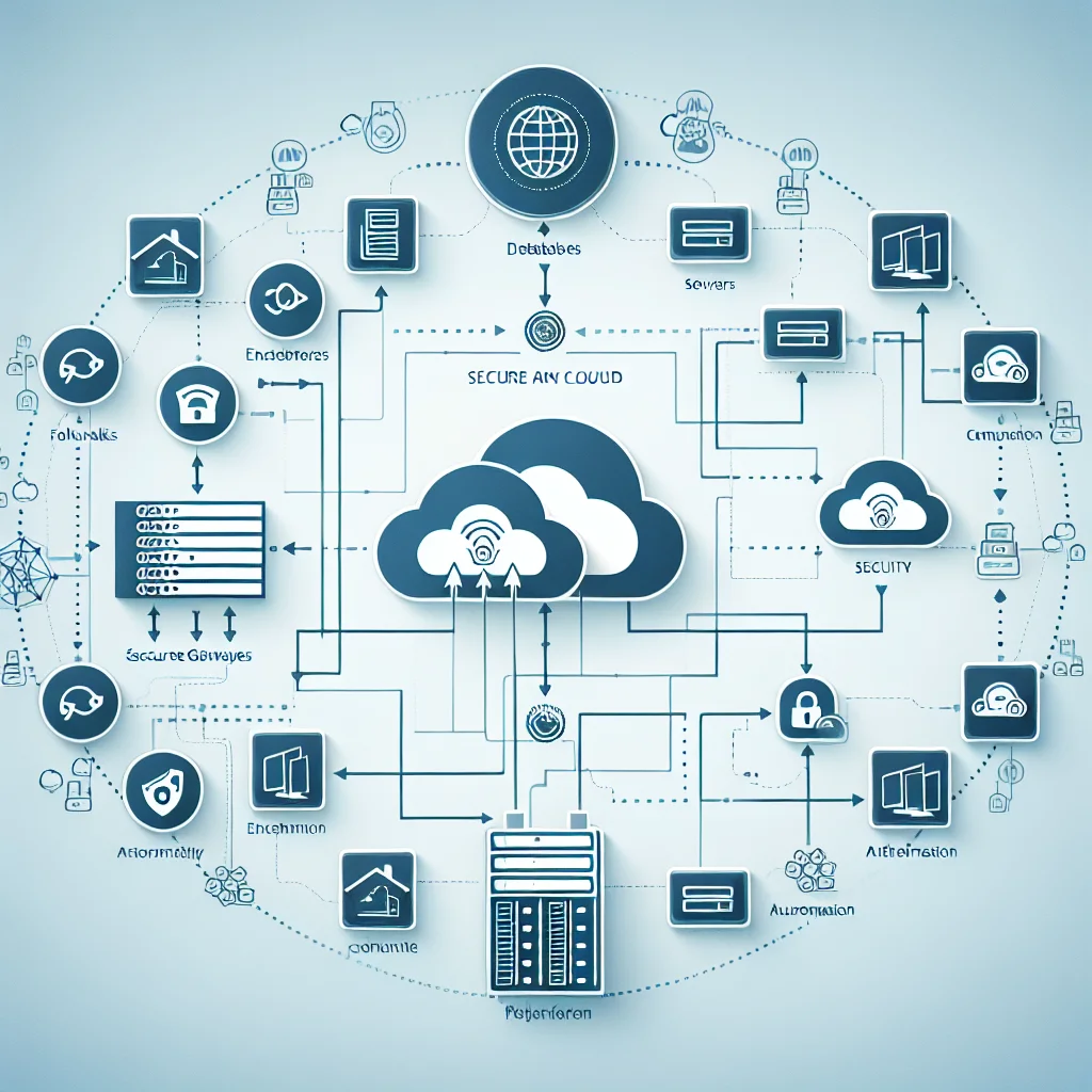 SecureAnyCloud platform topology illustration